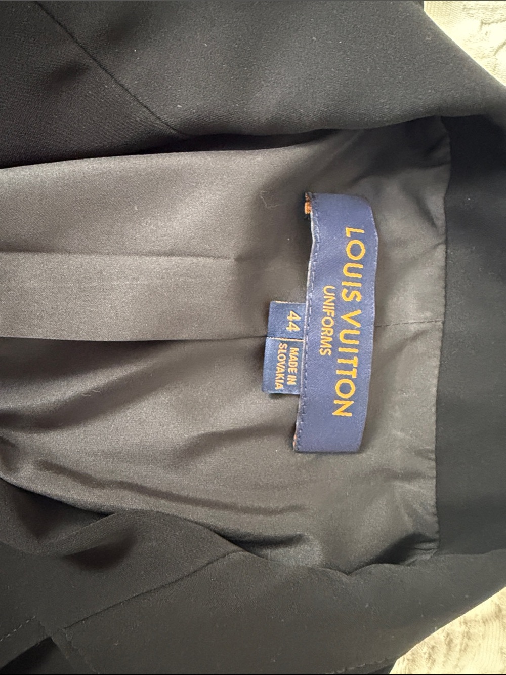 Louis Vuitton Women's Black Sport Coat Blazer Size 44 - Picture 2 of 6